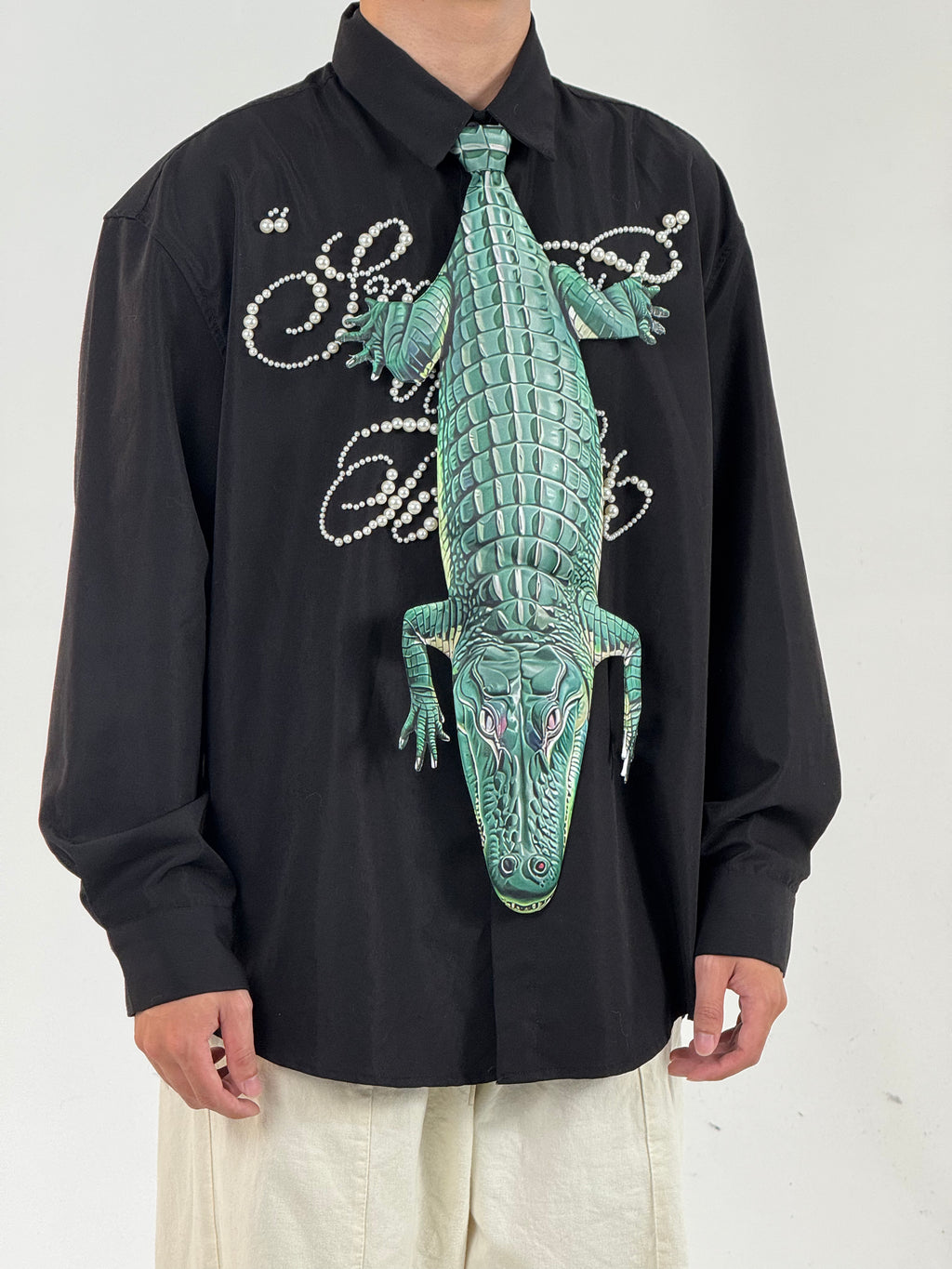 Animals Tie Shaped Novelty Tie, Alligators Shaped Tie, Vintage Holiday Gift, Tie Gift, Tie Accessories