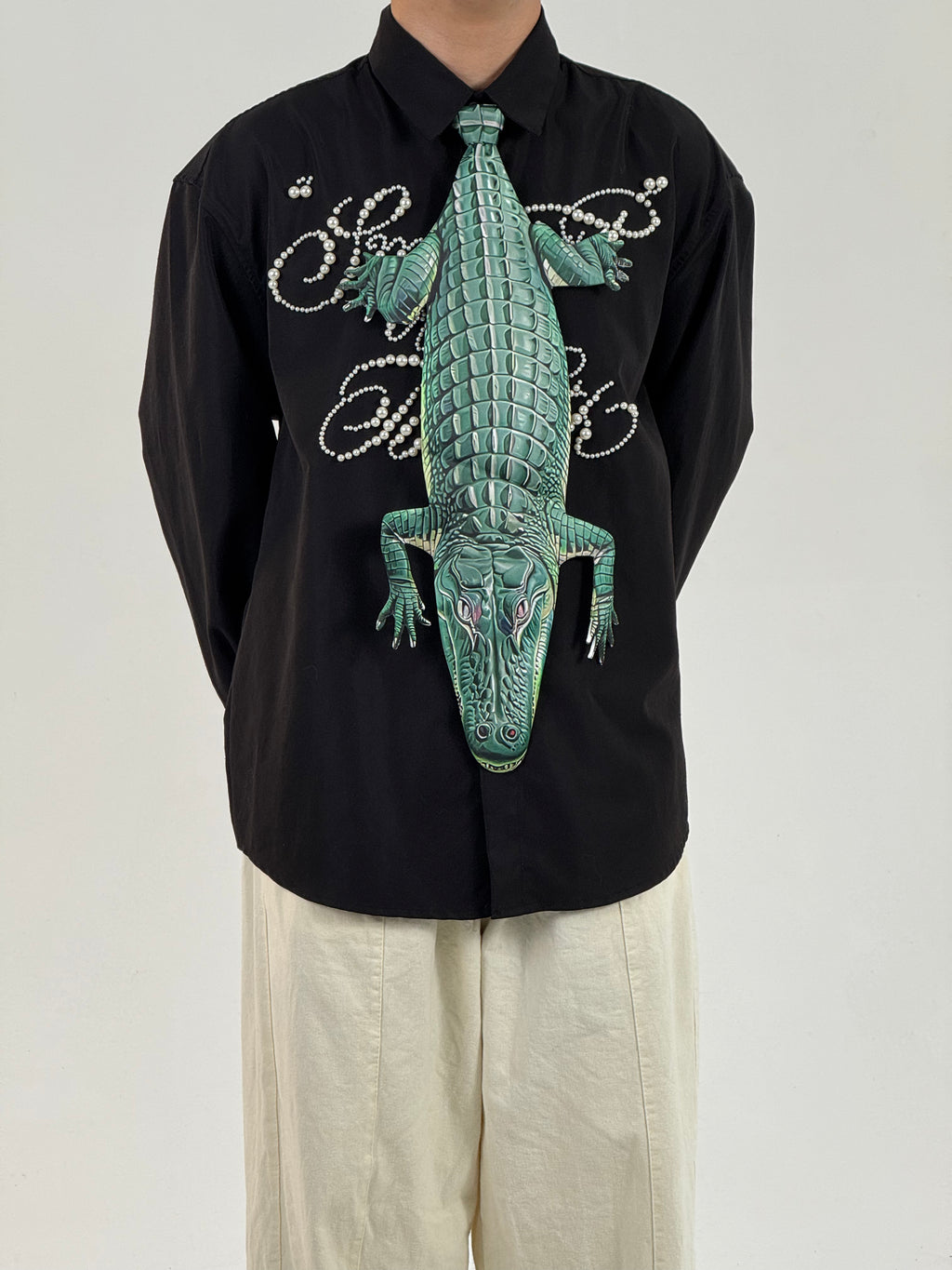 Animals Tie Shaped Novelty Tie, Alligators Shaped Tie, Vintage Holiday Gift, Tie Gift, Tie Accessories