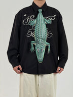 Animals Tie Shaped Novelty Tie, Alligators Shaped Tie, Vintage Holiday Gift, Tie Gift, Tie Accessories