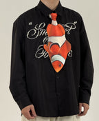 Animals Tie Shaped Novelty Tie, Nemo Fish Shaped Tie, Vintage Holiday Gift, Tie Gift, Tie Accessories