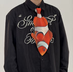 Animals Tie Shaped Novelty Tie, Nemo Fish Shaped Tie, Vintage Holiday Gift, Tie Gift, Tie Accessories