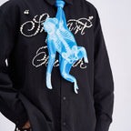 Animals Ties X-ray Monkey Tie, Vintage Tie, Novelty Tie, Tie Accessories Holiday Gift, Tie Gift, Tie Accessories