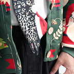 Christmas Novelty Spotted Eel Tie – Animals Shape Necktie – Funny Holiday Gift for Men