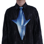 Animals Tie Shaped Novelty Tie, Shark Shaped Tie, Vintage Holiday Gift, Tie Gift, Tie Accessories